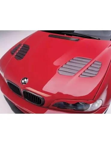 Prises d'air Capot Série 3 E46 Look M3 GTR 1998 - 2006