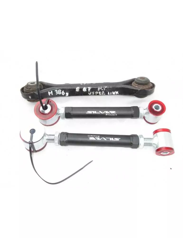 Bras de suspensions arrières Réglables Polyuréthane BMW Série 1 E81/E82/E87/E88/M1 Bras de suspensions arrières Réglables Polyuréthane BMW Série 1 E81/E82/E87/E88/M1