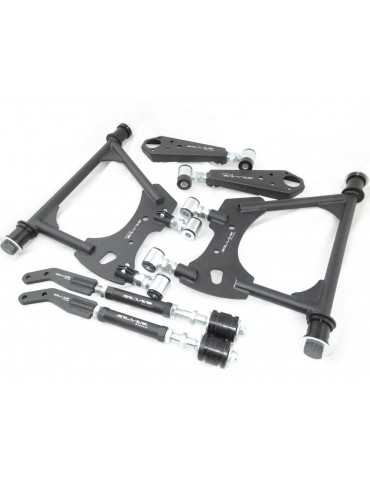 Kit Bras de suspensions / TrianglesAvant + Arrière Aluminium et Polyuréthane réglable Nissan 240Z/260Z/280Z