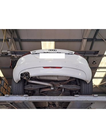 Silencieux directSportInox 1 Silencieux InoxAUDI TT Modèle 8J 2007-2013 2.0Tdi Quattro