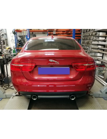 Ligne Silencieux Duplex + Intermédiaire direct  Sport  Inox DriveOnly  Jaguar Jaguar XE 2.0d R Sport 2015 - 2021