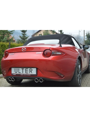 Silencieux Ulter Sport + DiffuseurMAZDA MX5 Modèle ND 2014 - 201x Coupé & Cabriolet 1.5 / 2.0