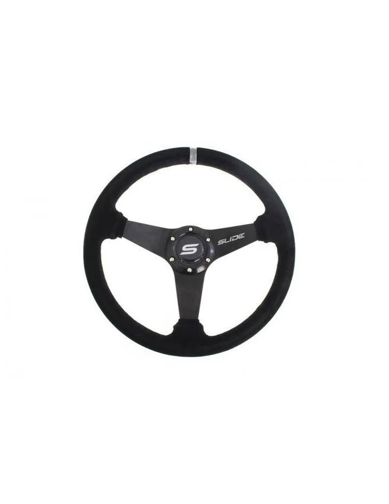 Volant tulipé sport Alcantara Slide 2 350mm - Tulipage 20mm