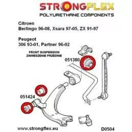 Barre stabilisatrice SPORT Support Avant Peugeot Partner 96-02
