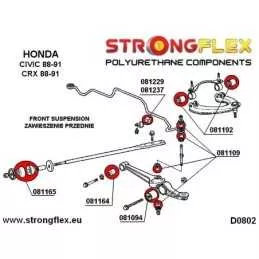  Silent block Polyuréthane SPORT Triangle de Suspension Avant Extérieur Honda Civic 95-00 UK
