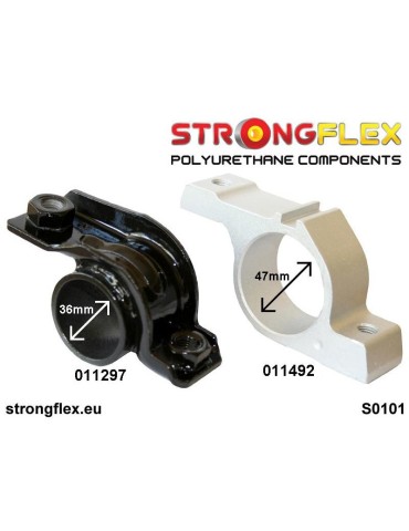 Kit SPORT Silent block Polyuréthane Train Avant Alfa Romeo 156 97-06
