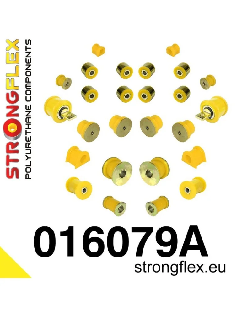 Silent block Polyuréthane kit SPORT Train de Suspension Alfa Romeo 156 97-06