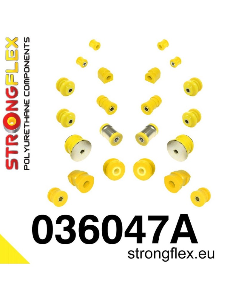 Kit SPORT Silent block Polyuréthane Train BMW E36 90-99BMW E36 90-99 M3