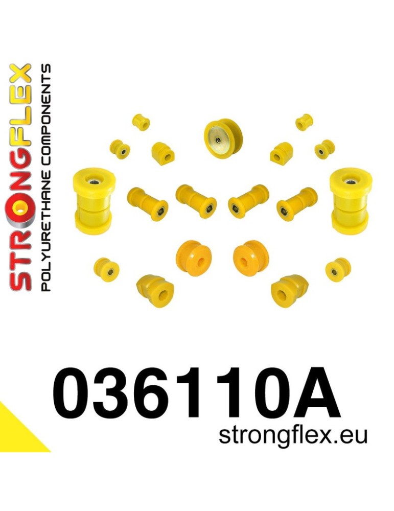 Silent block Polyuréthane kit SPORT Train de Suspension BMW Z3 94-02