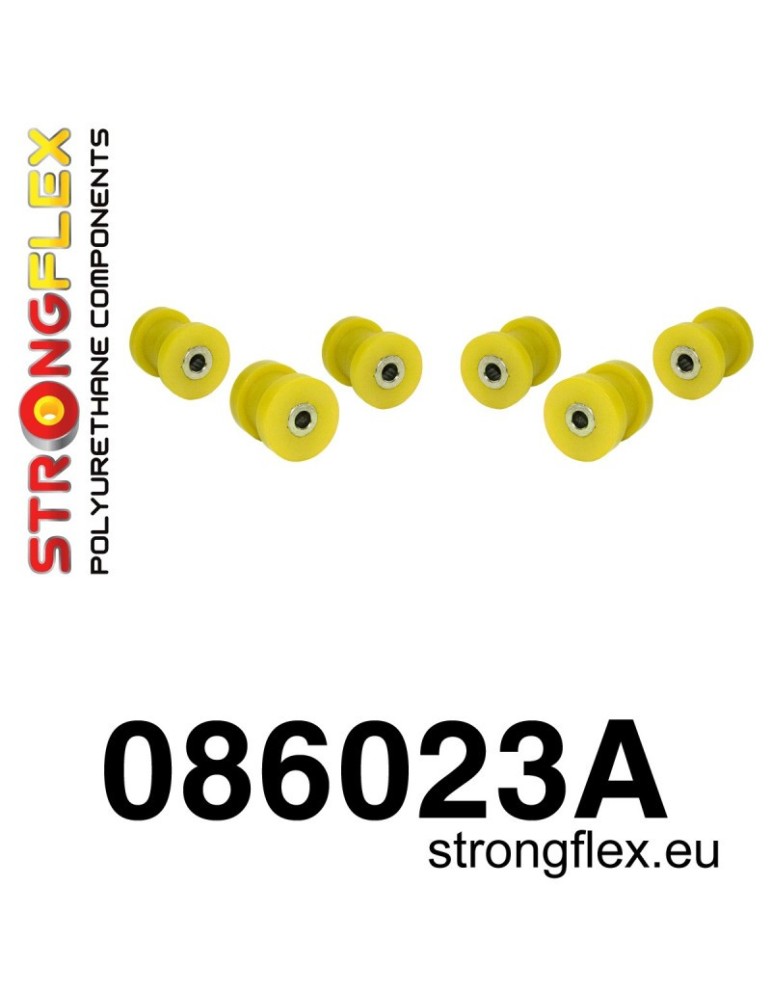 Silent block Polyuréthane kit SPORT Bras Avant Inférieur Honda CRX del Sol (92-97)