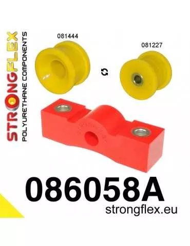  Silent block Polyuréthane kit SPORT Stabilestateur de Levier de Vitesse et Extension Support Honda Civic 95-00 UK
