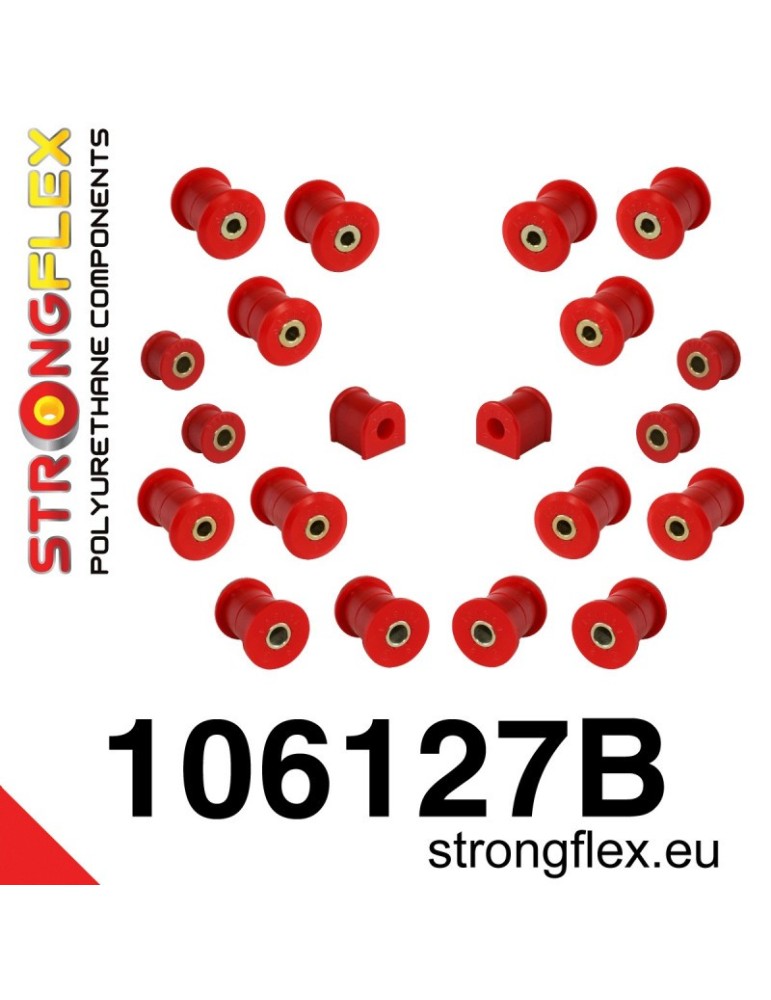 Kit Silent block Polyuréthane Train Avant Mazda MX-5