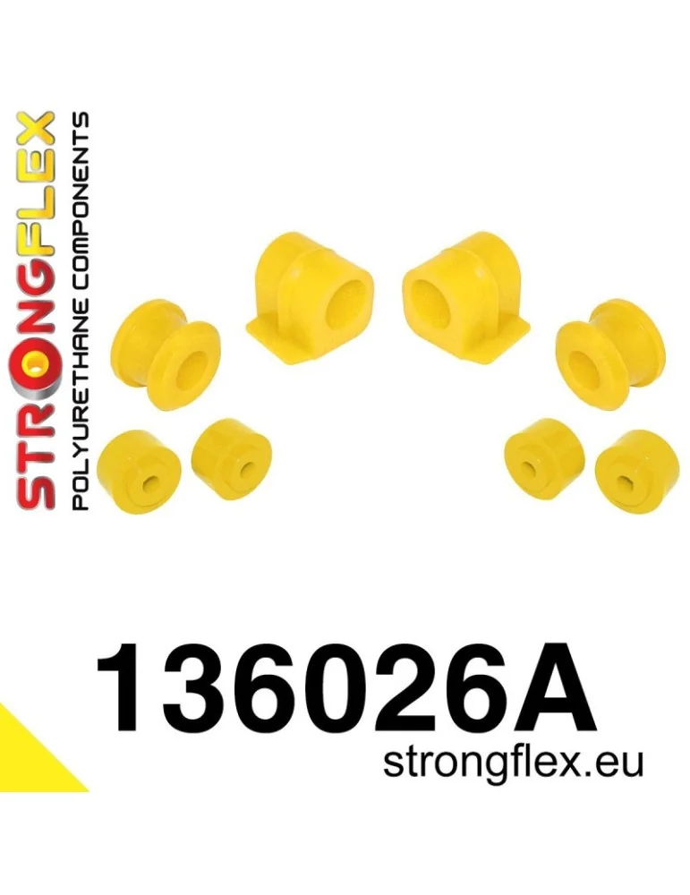  Silent block Polyuréthane Barre stabilisatrice Avant kit SPORT Opel / Vauxhall Calibra (89-97)

