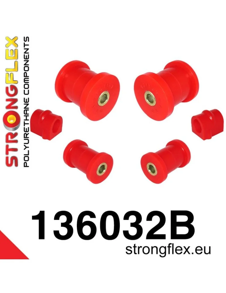 Kit Silent block Polyuréthane Train Avant Opel Astra IV