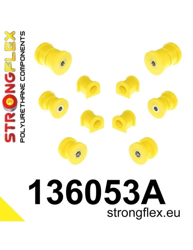  Kit SPORT Silent block Polyuréthane Train   Opel Tigra A
