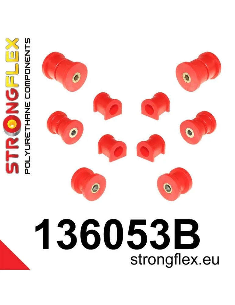  Kit Silent block Polyuréthane Train   full Opel Tigra A
