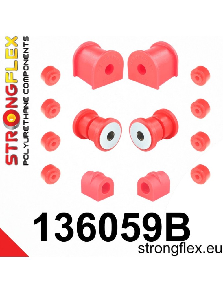 Kit Silent block Polyuréthane Train Avant Daewoo Espero