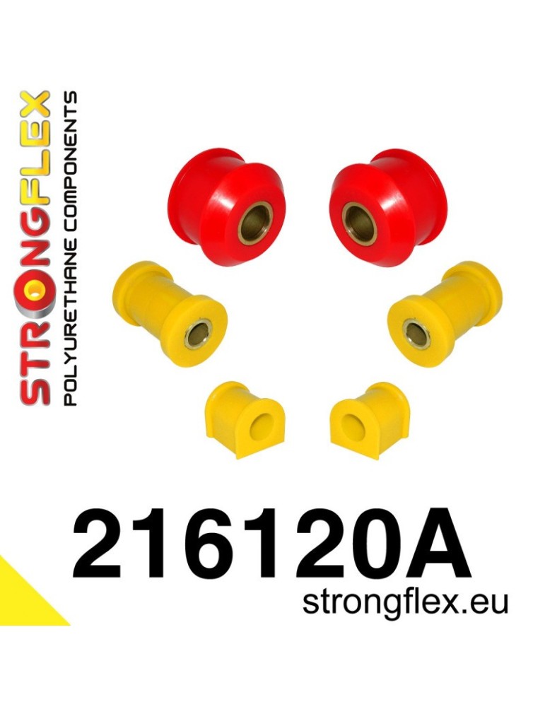 Kit SPORT Silent block Polyuréthane Train Avant Toyota Celica VI ST202 94 - 99