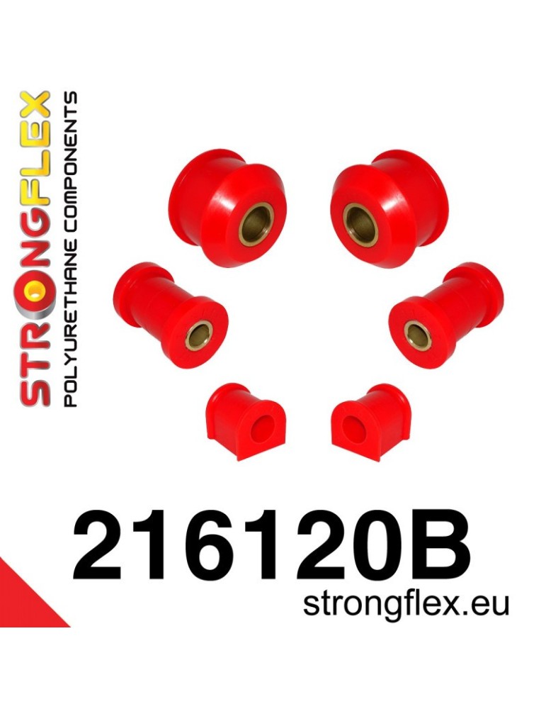  Kit Silent block Polyuréthane Train Avant Toyota Celica VI ST202 94 - 99
