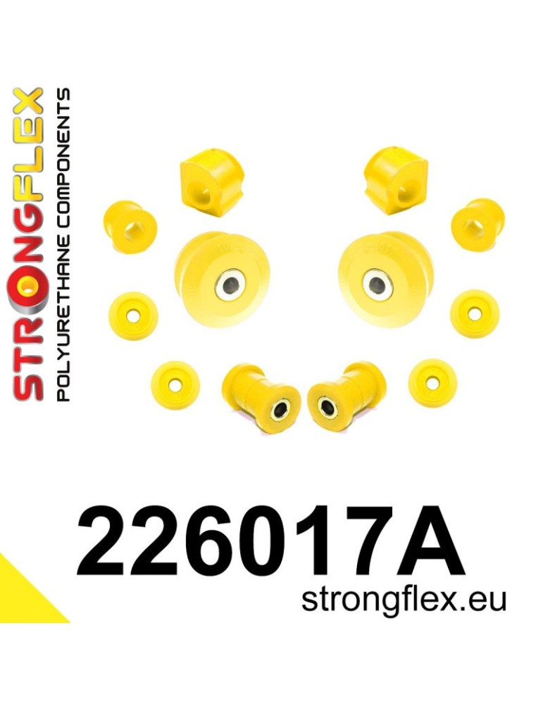 Kit SPORT Silent block Polyuréthane Train Avant Volkswagen Jetta II