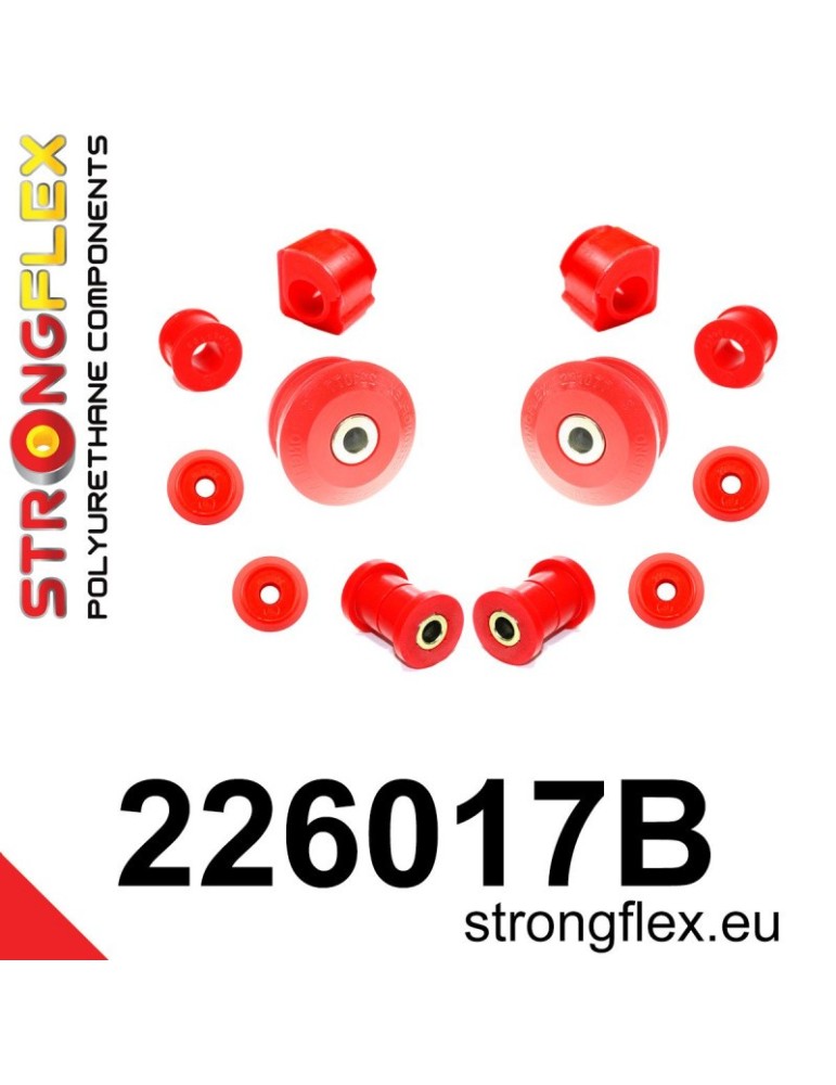 Kit Silent block Polyuréthane Train Avant Volkswagen Jetta II