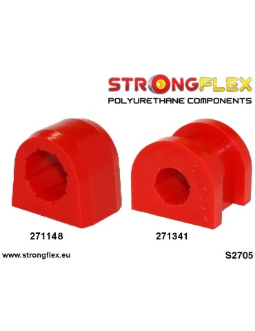  Kit Silent block Polyuréthane Train Avant et Arrière Subaru Legacy/Outback BD BG 94-99

