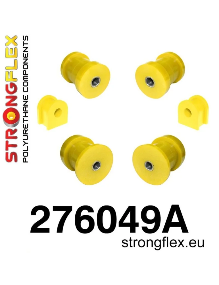  Kit SPORT Silent block Polyuréthane Train Avant Subaru SVX C12 91-97
