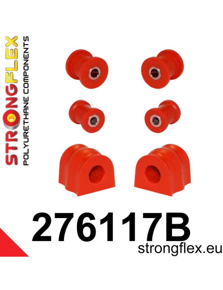 Silent block Polyuréthane SPORT Barre stabilisatrice Avant kit Subaru Legacy/Liberty BE BH 98-03