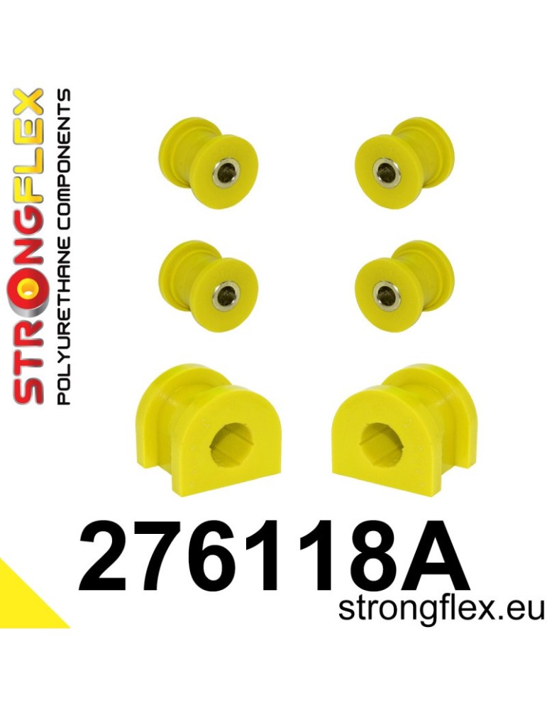 Silent block Polyuréthane kit SPORT Barre stabilisatrice Arrière Subaru Legacy/Liberty BE BH 98-03