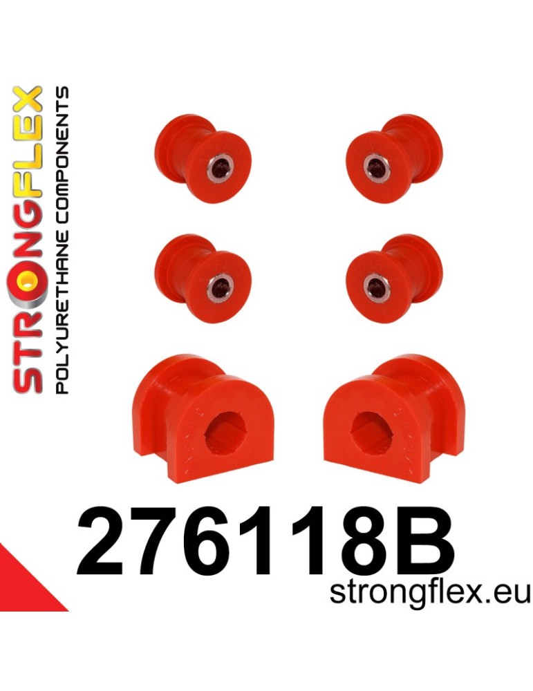 Silent block Polyuréthane kit Barre stabilisatrice Arrière Subaru Legacy/Liberty BE BH 98-03