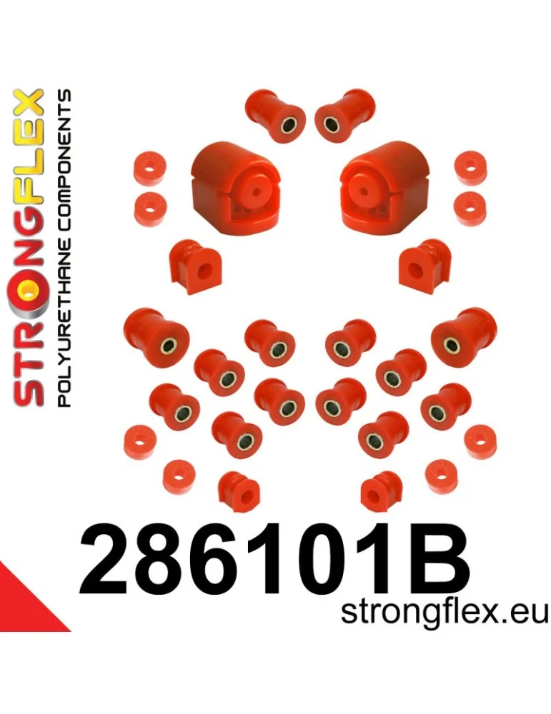 Kit Silent block Polyuréthane Train Avant Nissan Sunny N14 90-95