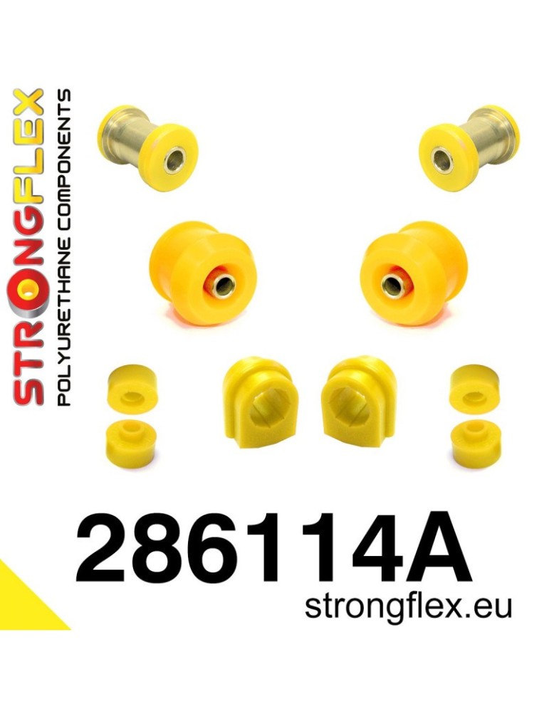Kit SPORT Silent block Polyuréthane Train Avant Nissan 200SX S14 94-99