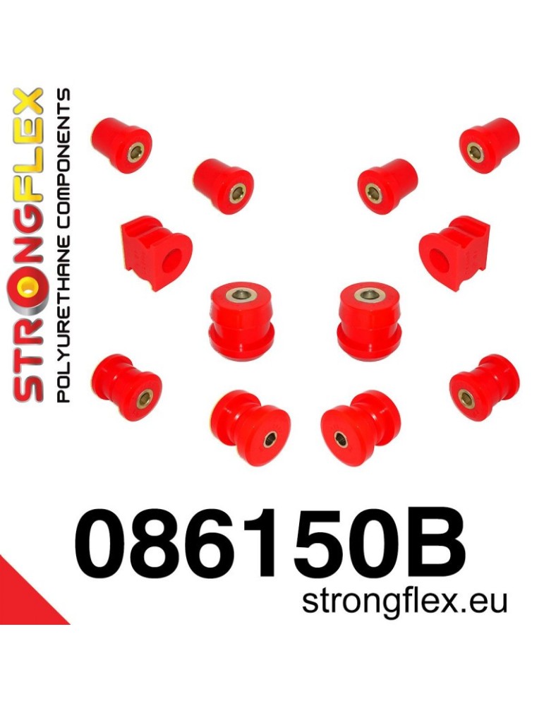 Kit Silent block Polyuréthane Train Avant AP1 AP2 S2000 AP1 99-04