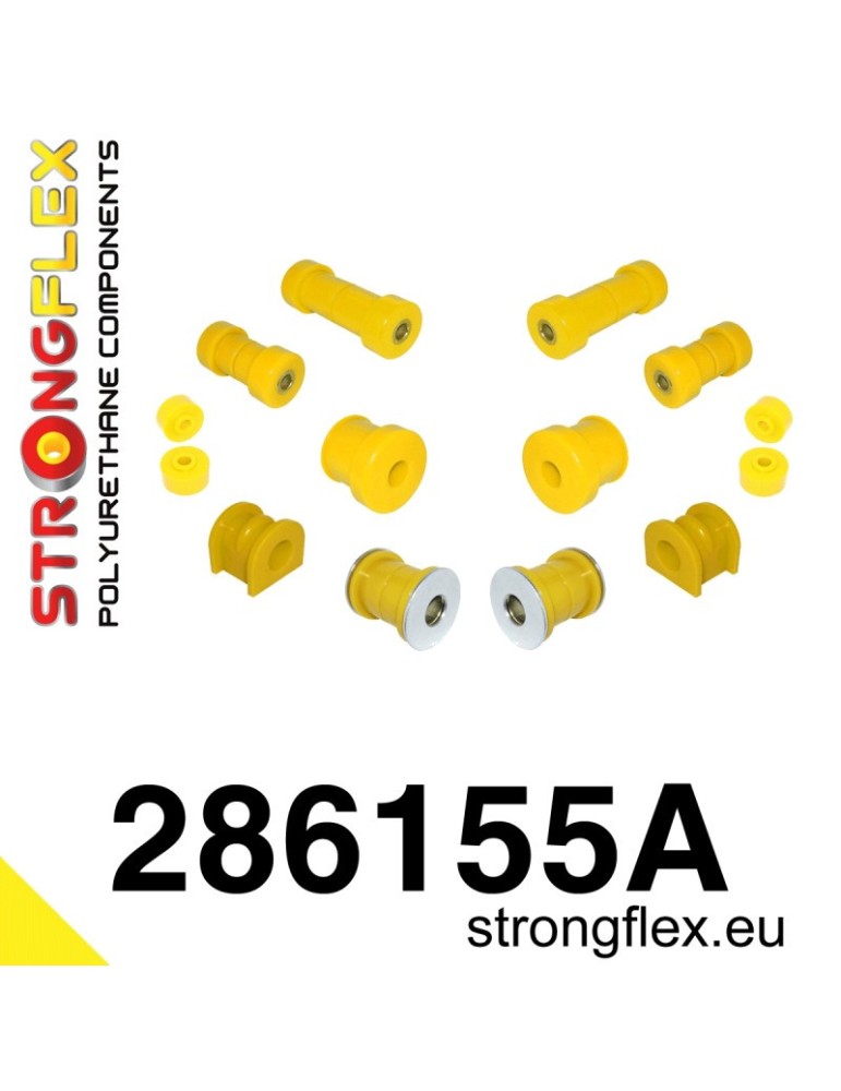 Kit SPORT Silent block Polyuréthane Train Avant Primera P11