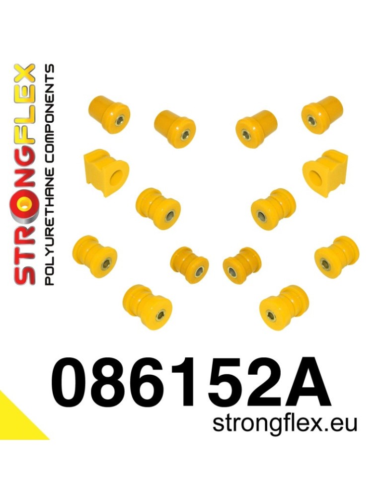 Kit SPORT Silent block Polyuréthane Train Avant et Arrière AP2 S2000 AP2 04-09
