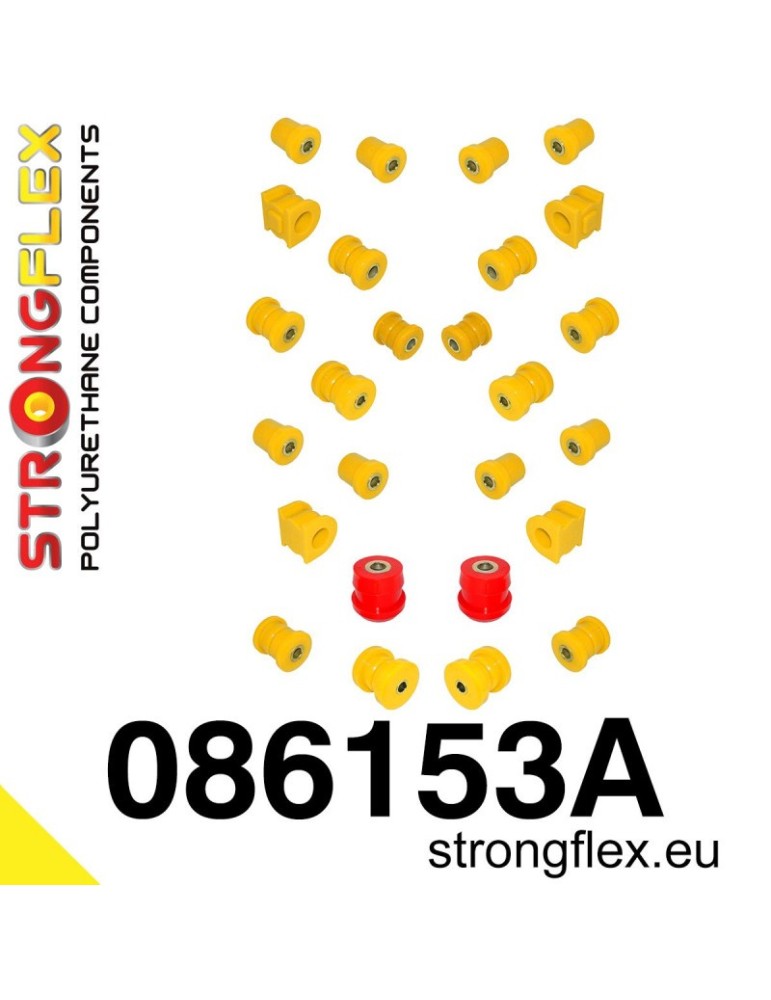 Silent block Polyuréthane kit SPORT Train de Suspension AP1 S2000 AP1 99-04