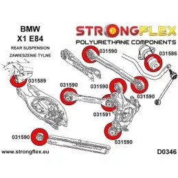  Silent block Polyuréthane SPORT Bras de contrôle supérieur arrière diamètre BMW Seria 1 E81 / E82 E87 E88 (04-13) 