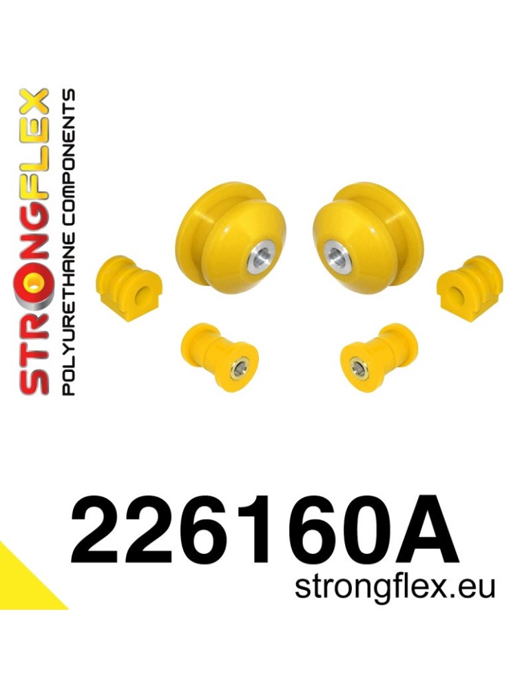 Kit SPORT Silent block Polyuréthane Train Avant Audi S1 8X 14-