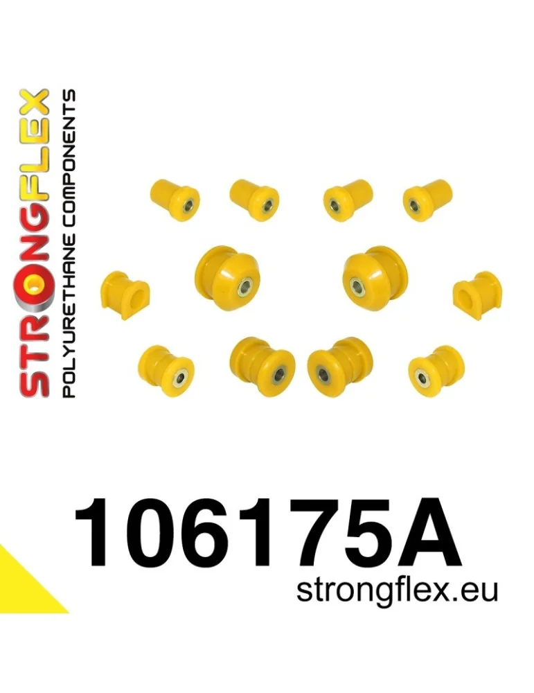 Kit SPORT Silent block Polyuréthane Train Avant Mazda RX-8