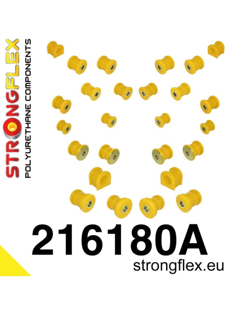 Kit SPORT Suspension Silent block Polyuréthane Toyota Supra 93-02Toyota / Lexus Soarer SC300 SC400 91-00