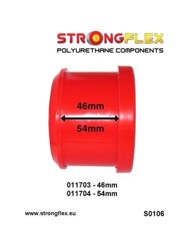  Silent block Polyuréthane Bras de Suspension Arrière Avant 54mm Alfa Romeo 159 05-11