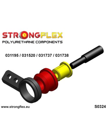 Silent block Polyuréthane Bras Avant Inférieur(E46 Triangle de Suspension Arrière) SPORT BMW E36
