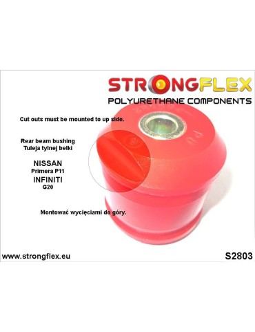  Silent block Polyuréthane Train Support Arrière Nissan Primera P11