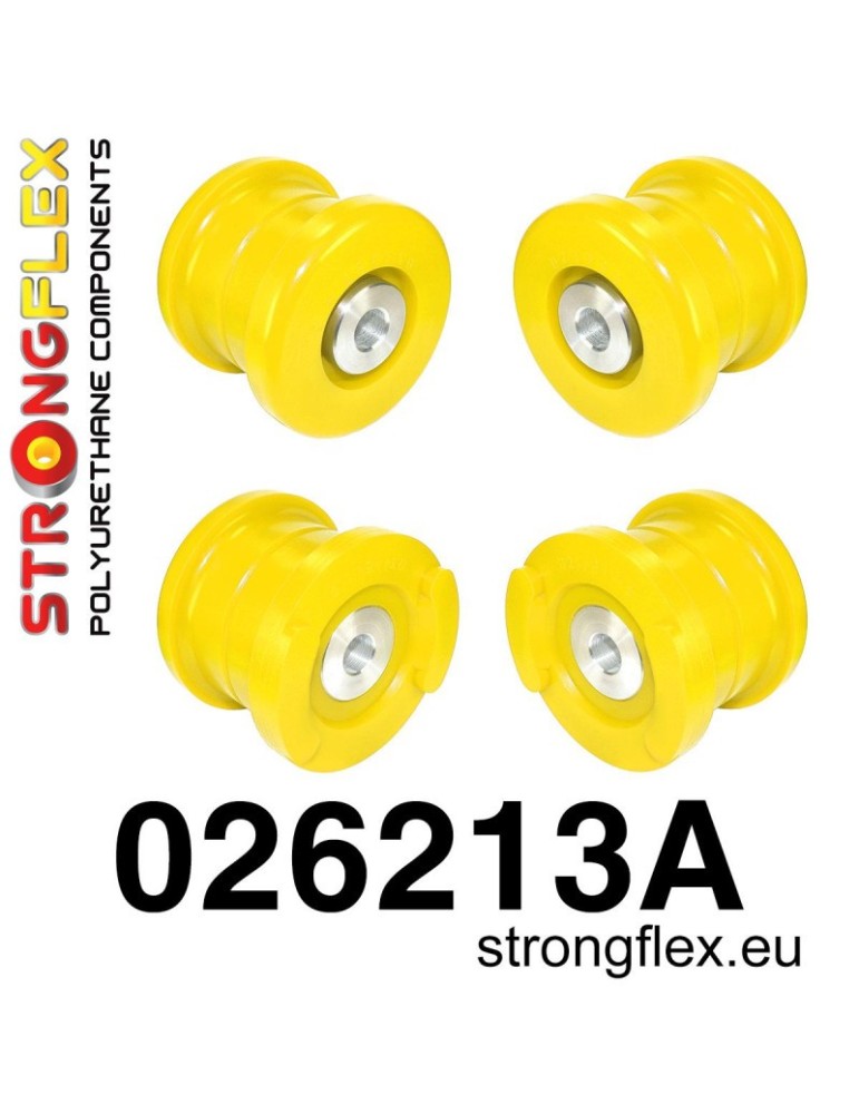 Silent block Polyuréthane kit SPORT Berceau Avant Audi A6 C6 04-11 2 Roues motrices