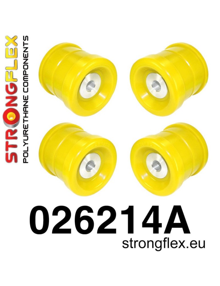 Kit Silent block Polyuréthane SPORT Berceau Arrière Seat Exeo (08-13)
