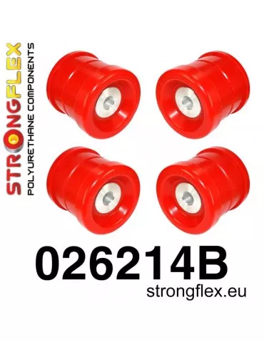  Kit Silent block Polyuréthane Berceau Arrière Audi A4 II (01-05) B6 / 8E 8H Quattro
