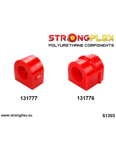  Silent block Polyuréthane SPORT Barre stabilisatrice Avant 