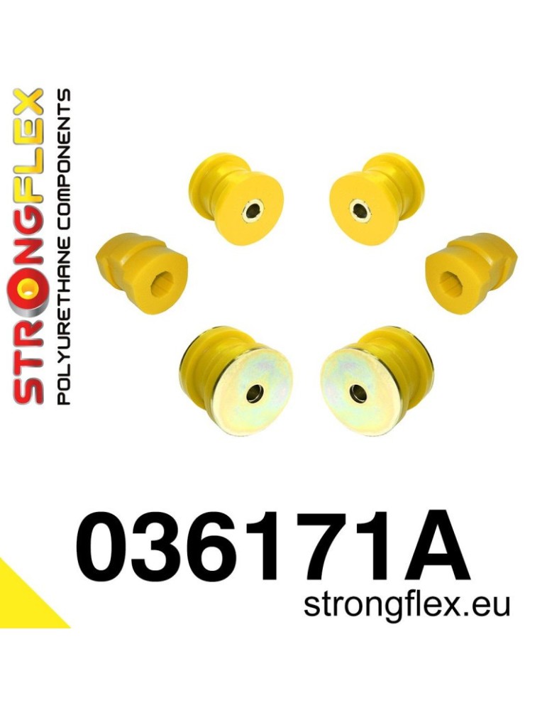 Kit SPORT Silent block Polyuréthane Train Avant BMW BMW E34 88-97