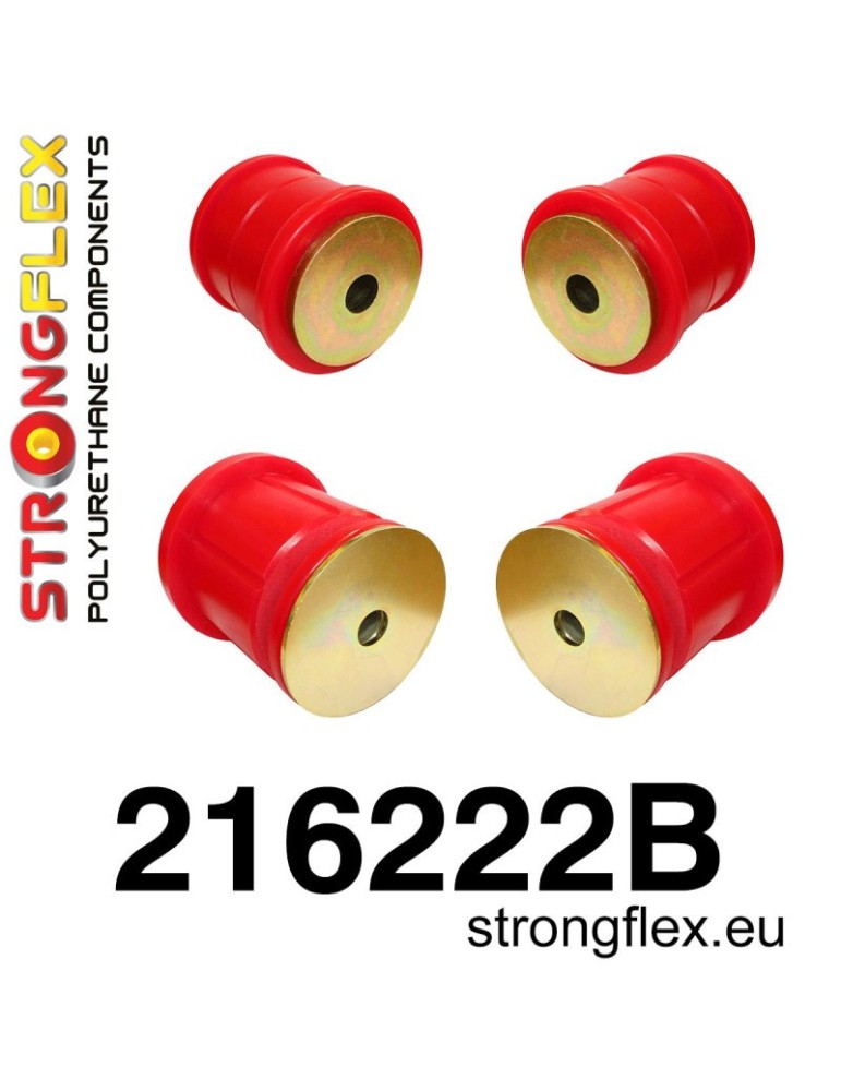 Kit Silent block Polyuréthane Train Avant et Arrière Toyota Supra IV (93-02)
