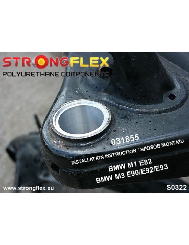  Silent block Polyuréthane Bras de contrôle Inférieur  M1 E82